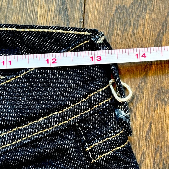 Citizens Of Humanity Ava Jeans Size 28 Low Rise Classic Straight Leg Dark Wash - Picture 9 of 16